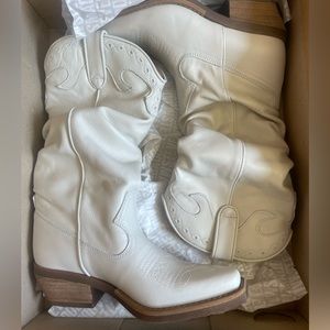 Steve Madden cowboy boots!